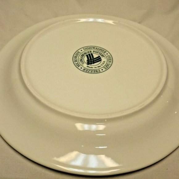 Longaberger Pottery Woven Traditions Heirloom Ivory Hostess Soup Tureen - Picture 8 of 12